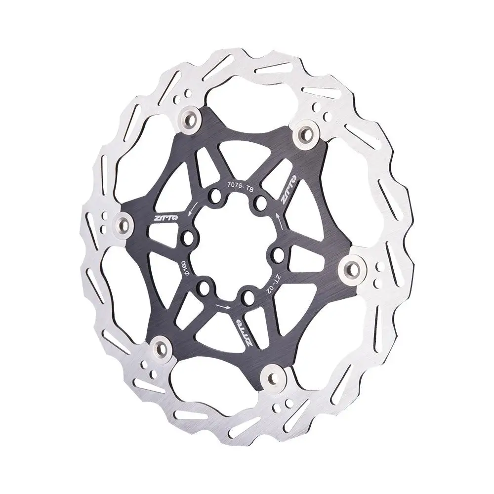 HobbyLane ZTTO 180 мм 160 мм DH тормозной плавающий ротор из нержавеющей стали MTB дисковые гидравлические тормозные колодки для горной дороги части велосипеда