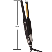 Горячая Профессиональная турмалиновая керамическая нагревательная пластина прямой инструмент для укладки волос с быстрым разогревом тепловое исполнение штепсельная вилка европейского стандарта