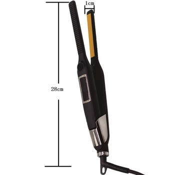 

Hot Professional Tourmaline Ceramic Heating Plate Straight Hair Styling Tool with Fast Warm-Up Thermal Perform Eu Plug