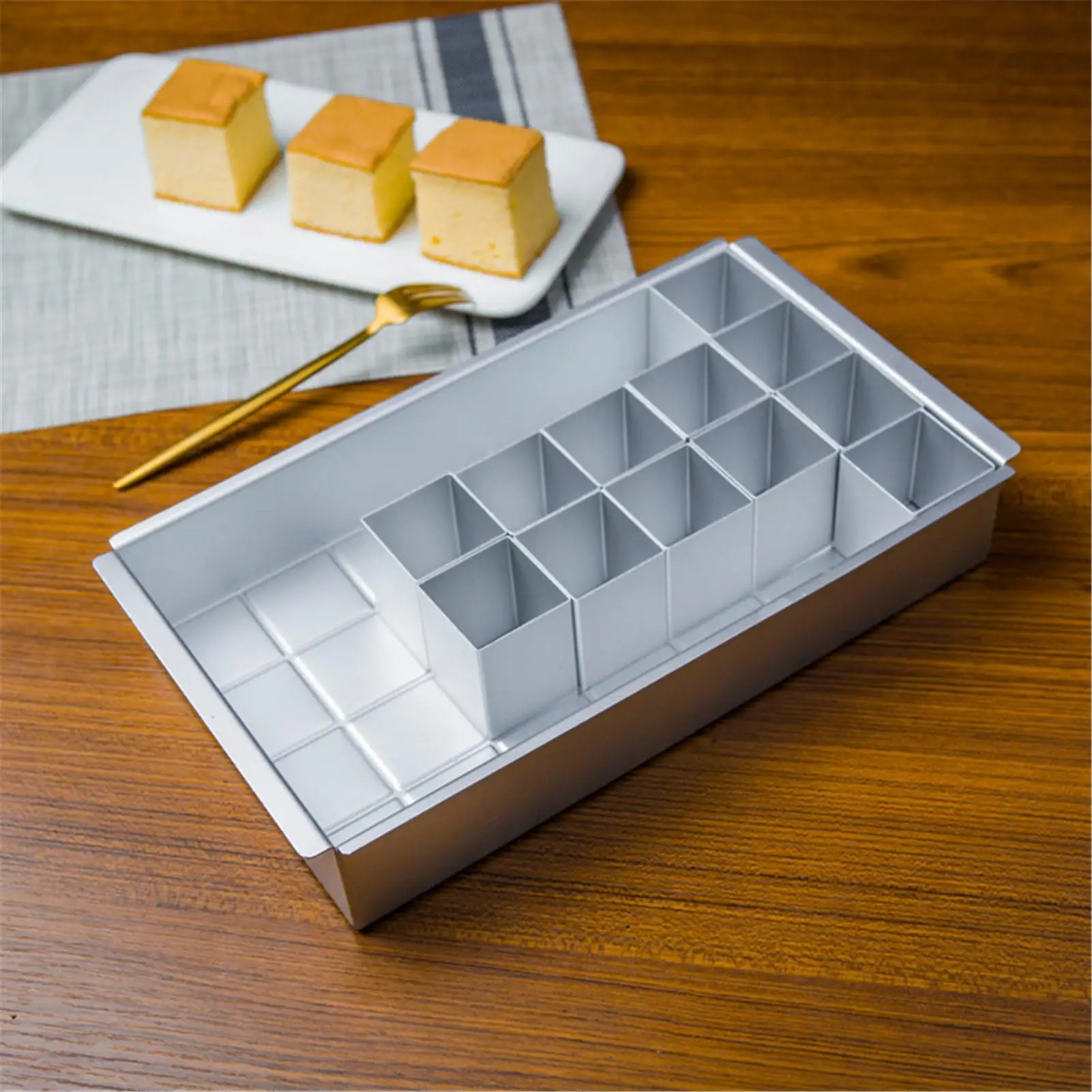 

Multigrid Cake Baking Mould Number Letter Mold DIY Fondant Crafts Making Tool