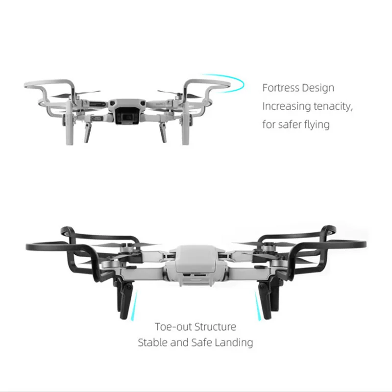 Для DJI Mavic мини-Дрон посадочная передача Дрон пропеллер Защитная крышка Анти-столкновения кольцо шасси Дрон запасные части