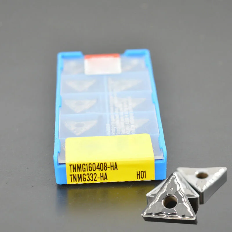 

Parts Carbide Inserts 10pcs TNMG160408-HA H01 CNC Aluminum Nonferrous Replacement Accessory