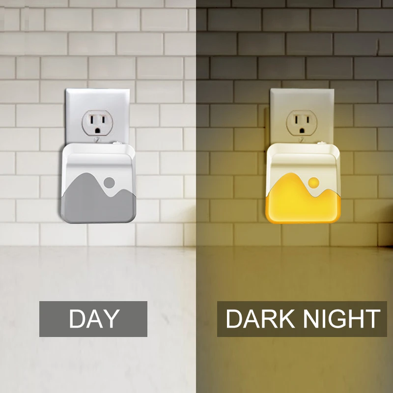 Home Electronic Products LED Dimmable Night Light Home Electronics Dimmable Night Light Yellow White Light Switch Dropshipping