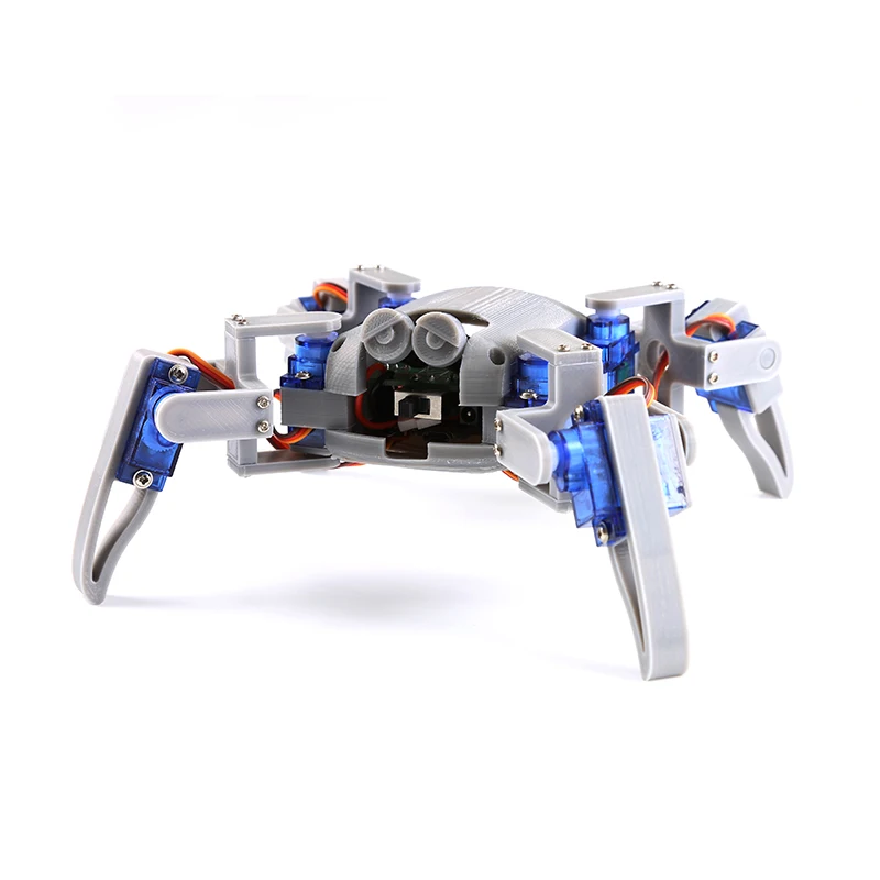 Bionic Quadruped Spider Robot Kit Arduino,wifi diy, STEM Crawling Robot, ESP8266,NodeMCU arduino robot kit