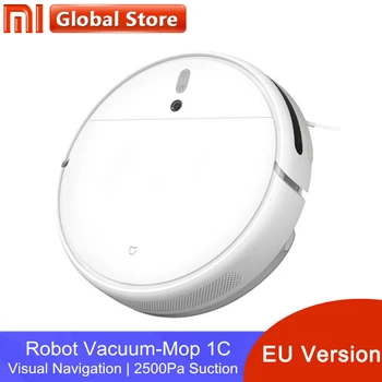

XIAOMI MIJIA Mi Sweeping Mopping Robot Vacuum Cleaner 1C for Home Auto Dust Sterilize 2500PA cyclone Suction Smart Planned WIFI