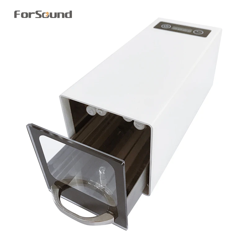 UV Light Chamber Epoxy Curing Chamber 365 nm for Earmolds In-ear Monitors Hearing Aids Shell Curing fixed time for choice 3