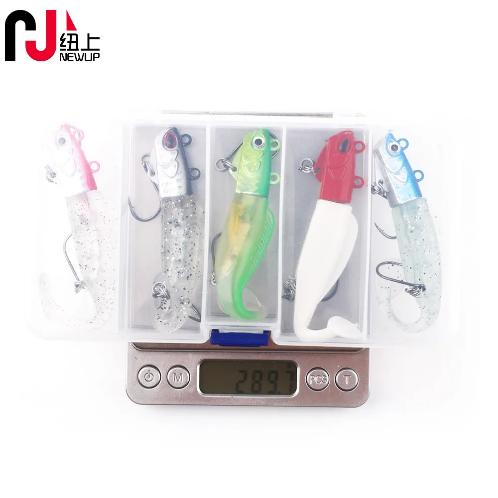 NEWUP 5pcs/set Hard Fishing Lure Pesca Crank Bait Japan Design Mini CrankBaits Artificial Bait For Bass Pike Perch Trout