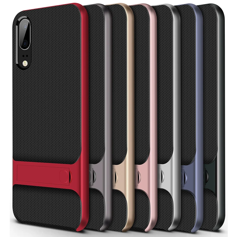Huawei P20 Lite чехол Funda huawei P20 Pro Чехол Робот Подставка для huawei P30 Pro Чехол Haiwei P20Pro P 20 30 20Pro чехол для смартфона