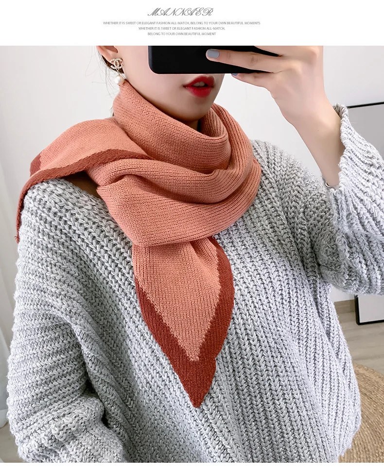 New Winter Women Scarf Fashion Soft Cashmere Scarves For Lady Shawls Wrap Blanket Bandana Pashmina Female Foulard Poncho