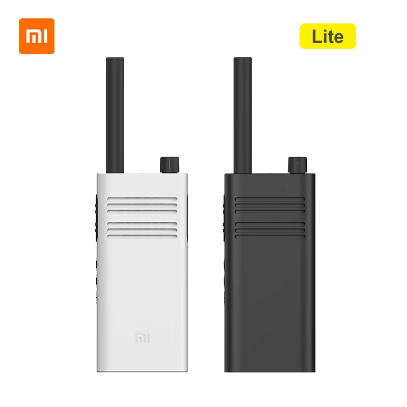 Оригинальный Xiaomi Mijia Mi Walkie Talkie Lite Civil 5 км Интерком Открытый Ручной мини-радио 2000