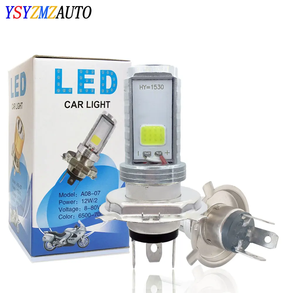 KATUR Ampoule H4 Led, 80W 16000LM 6000K Blanc froid 400% de