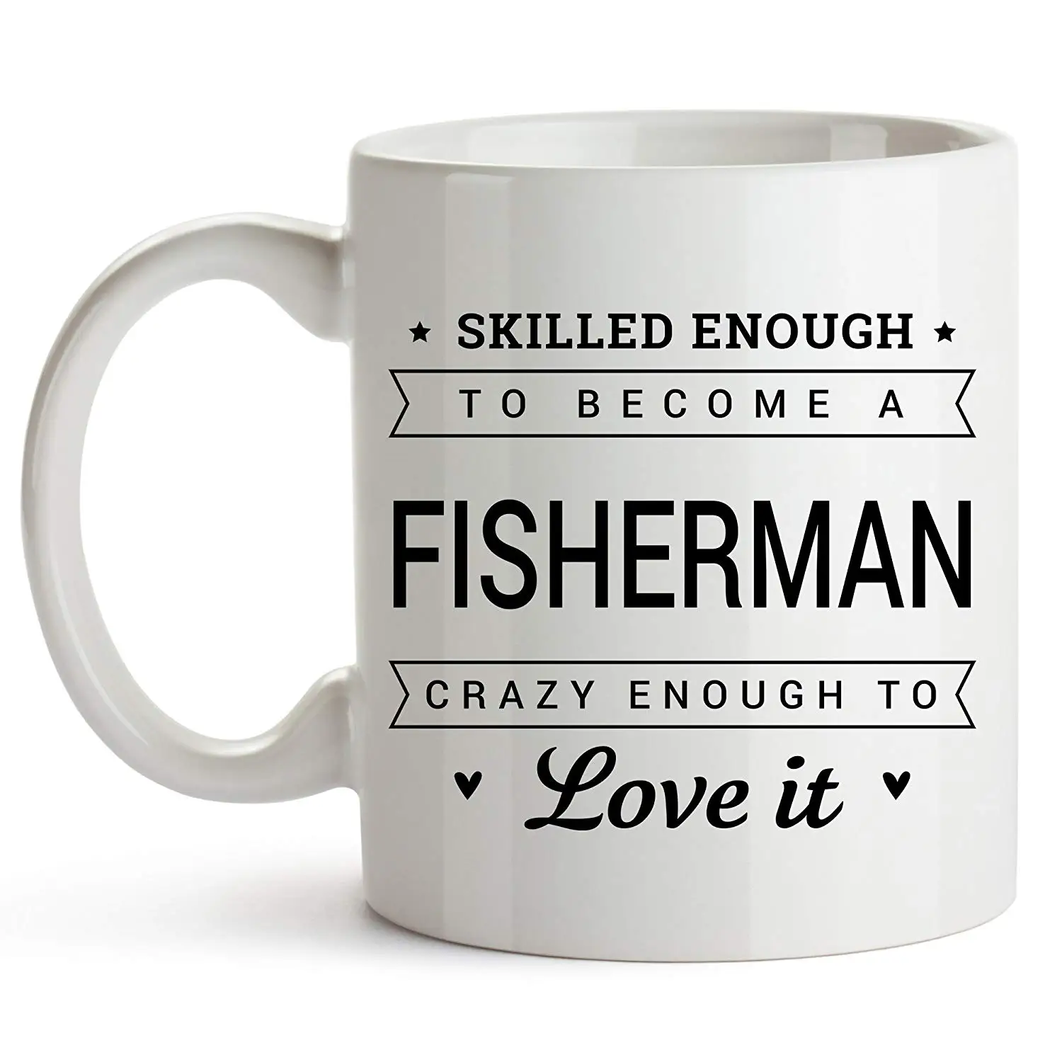 Остерегайтесь Crazy Fish Man 10oz кружка чашка забавное животное|Кружки| |