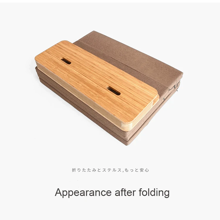 Foldable Bed Multifunctional Retractable Organ Kraft Paper Bed Invisible Office Lunch Break Livingroom Furnitue Hidden Beds
