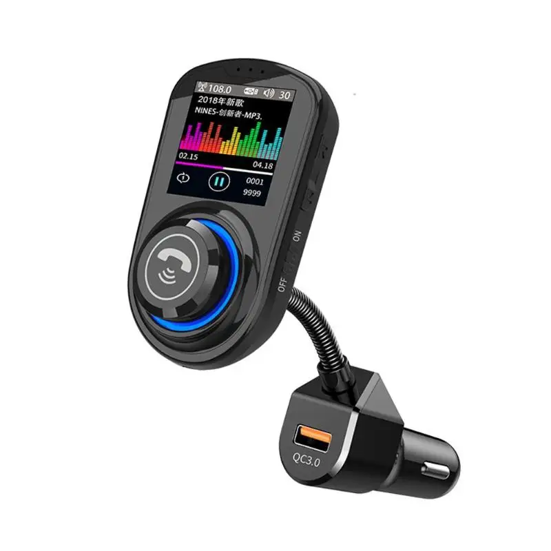 DC12V Wireless Bluetooth Handsfree Car Kit MP3 Player USB Phone Charger Speaker