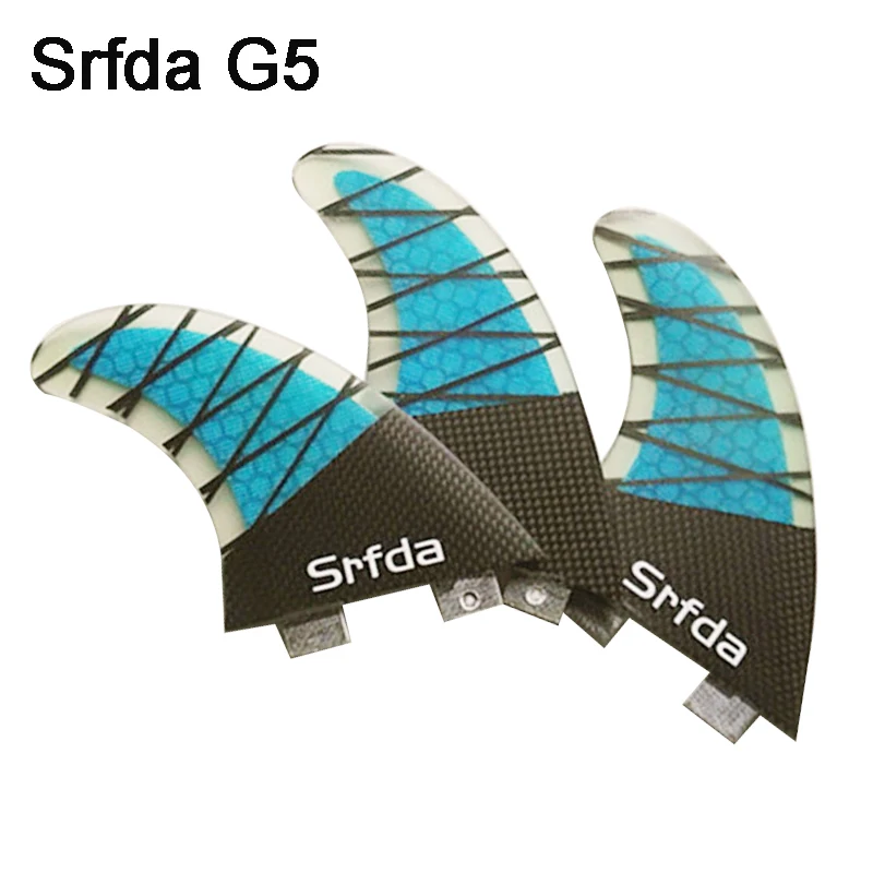 SRFDA плавник для серфинга FCS/плавники quillas Keels 3 шт Высокое качество FCS G5 соты