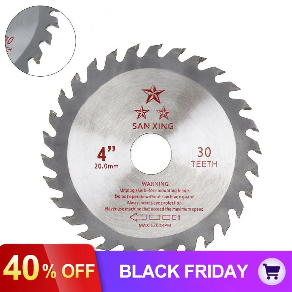 110mm Circular Saw Blade Disc Wood Cutting Tool Aperture 20mm Cutting Disk for Rotating Woodworking Tools