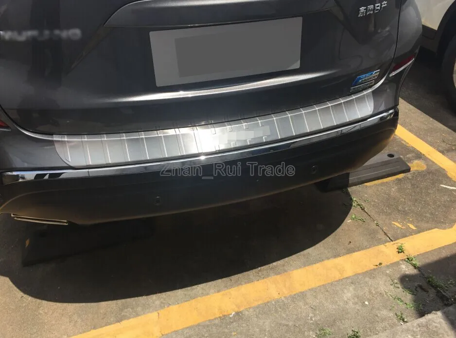 Для Nissan MURANO нержавеющая сталь Задний бампер Защита снаружи багажника декоративные пластины педали