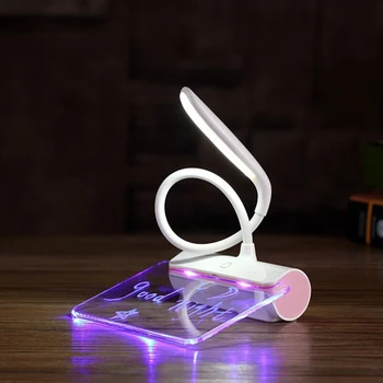 

Novelty LED Table Lamp Eye Protection USB Rechageable Desk Lamp Touch Switch Reading Lamp