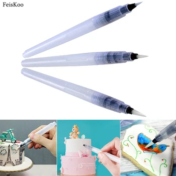 

3Pcs Nozzles Set Tool Dessert Decorators Cake Decorating Pen Icing Piping Cream Syringe Tips Muffin Cake Decorating Pen