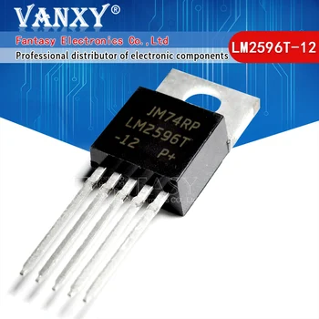 

10pcs LM2596T-12 LM2596T 12 LM2596 TO-220-5 chips NEW