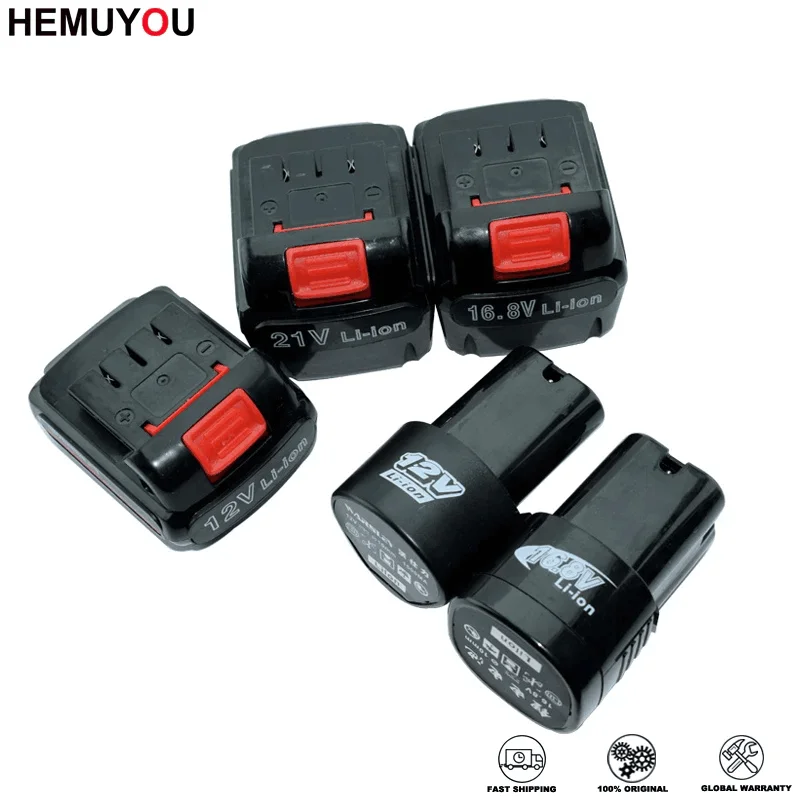 Аккумуляторная дрель литиевая батарея для шуруповерта 12 В 16 8 в 21 в|rechargeable