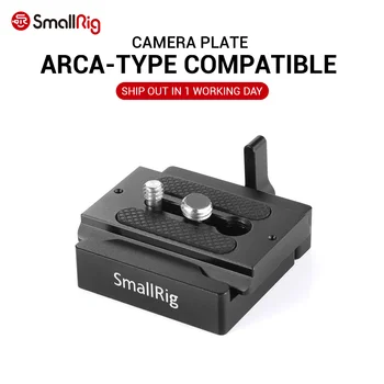 SmallRig DSLR Camera Plate Quick Release Clamp and Plate ( Arca-type Compatible) Camera Accessories Rig 2280 sirui va 5 fluid video head with arca swiss compatible quick release plate