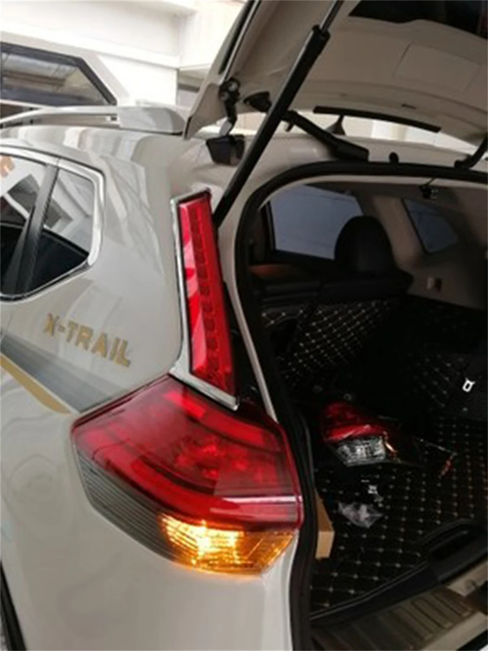 2 шт. светодиодный для Nissan Xtrail X-trail X задний фонарь заднего бампера хвост светильник тормозной светильник s сигнальная лампа