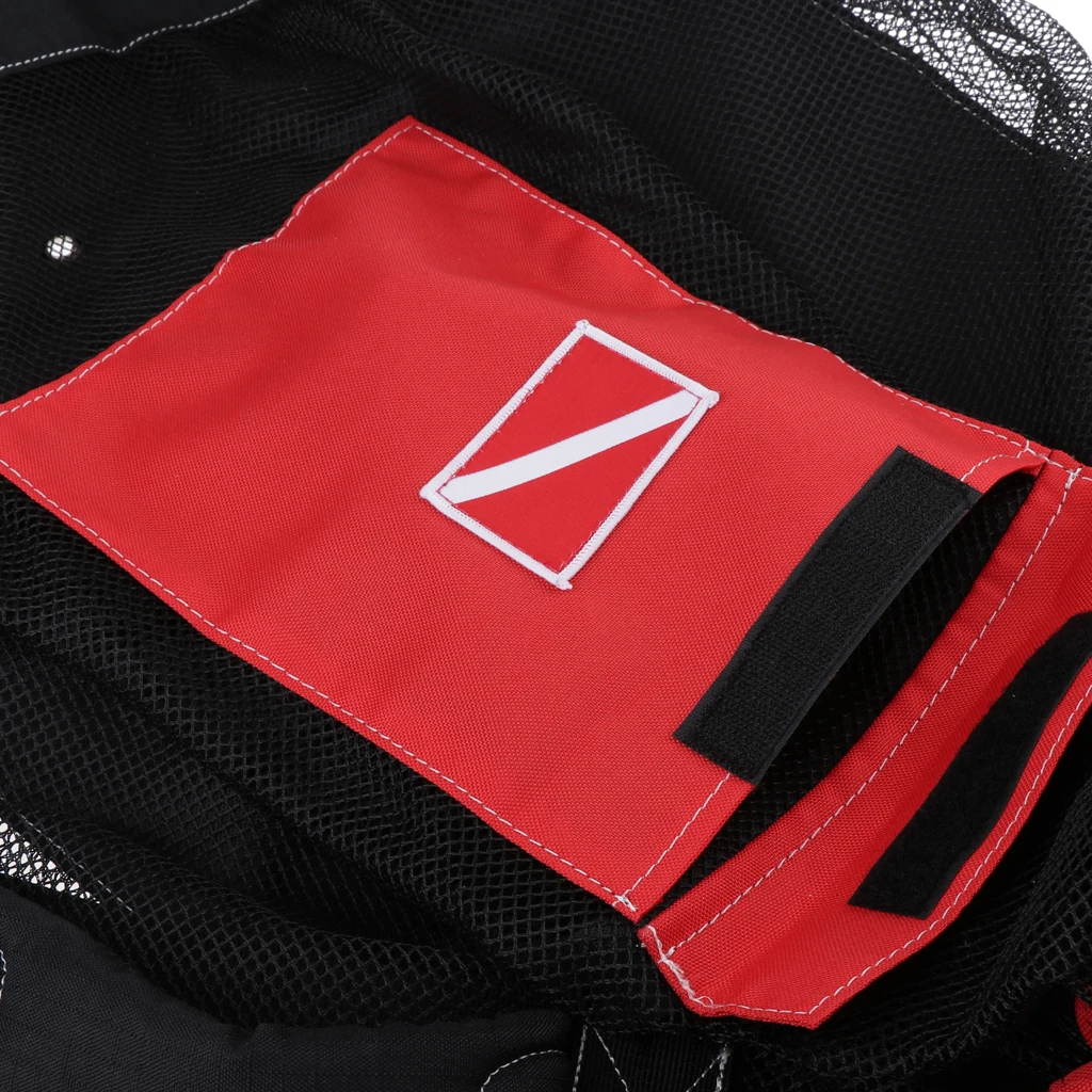Mesh 400D Oxford Fabric Scuba Diving Snorkeling Mesh Backpack Dive Gear Dry Bag Sack Pack Scuba Diving Mesh Backpack 