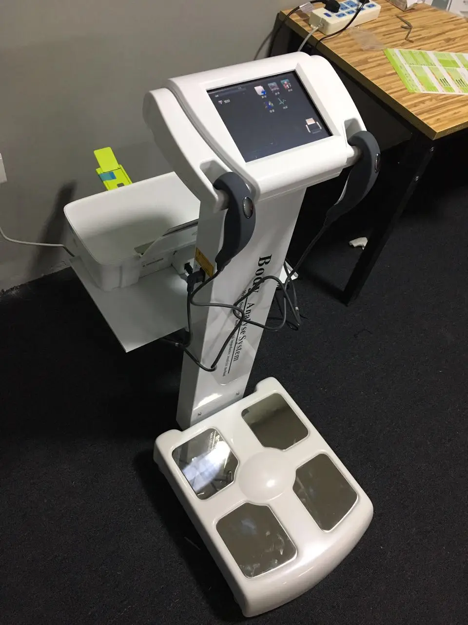 Новое поколение элементов человеческого тела анализатор жировых отложений тест вес Корпус аппарата контроля доступа по с принтером