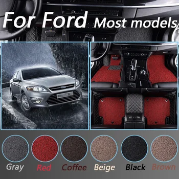 

Custom Made Car Floor Mats For Ford fusion fiesta mk7 s-max ranger explorer 5 Mondeo kuga Edge Waterproof Non-slip Mat