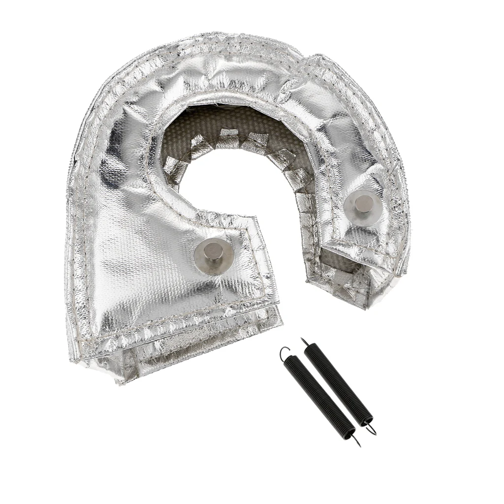 High Quality Car T3 Turbo Blanket Heat Shield Turbocharger Cover Wrap Turbocharger Wrap Natural Dropshipping