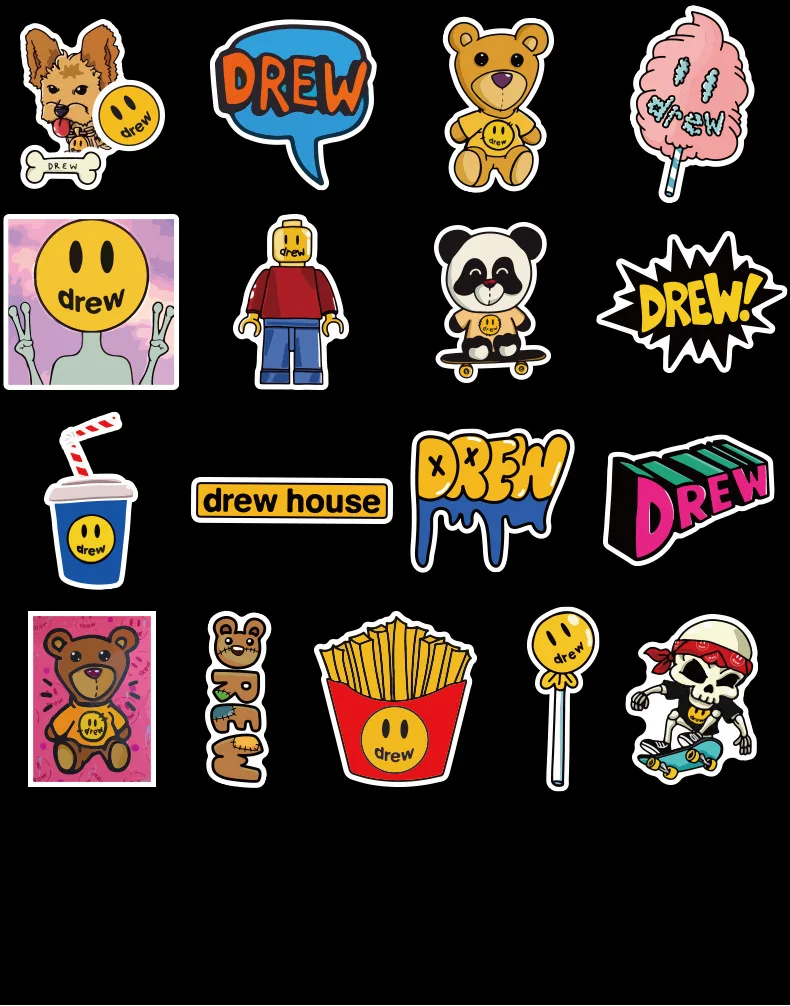 Drew House Stickers 