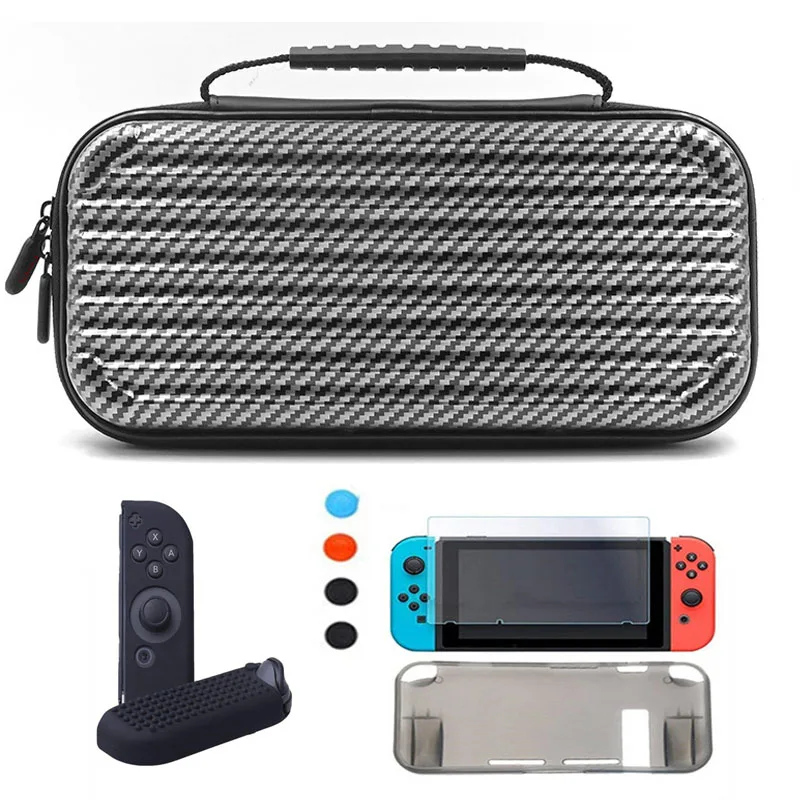 Bag Kit Чехол для nintendo Switch, чехол для nintendo Switch, прочный жесткий чехол, сумка для NS, аксессуары для nintendo Switch - Цвет: Bag Kit