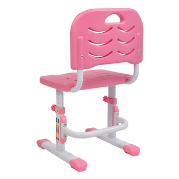 

[US-W]70CM Lifting Table Can Tilt Children Learning Table And Chair Pink (With Reading Stand Without Table Lamp)