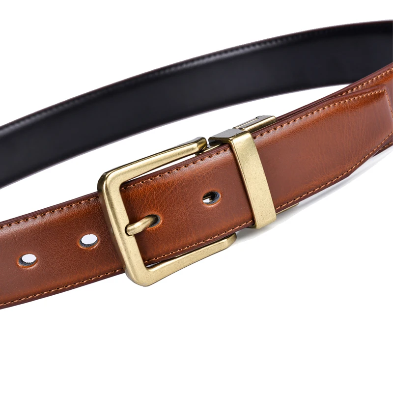 Louis Vuitton Burgundy Leather Reversible Belt Size 100CM Louis