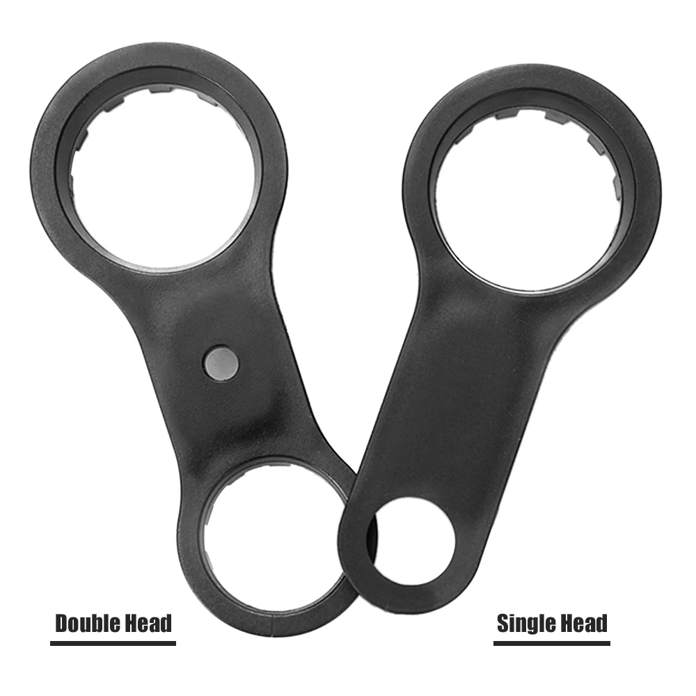 Bicycle Wrench Front Fork Spanner Repair Tools Double Head MTB Bike Parts Accessories For SR Suntour XCT XCM XCR | Спорт и