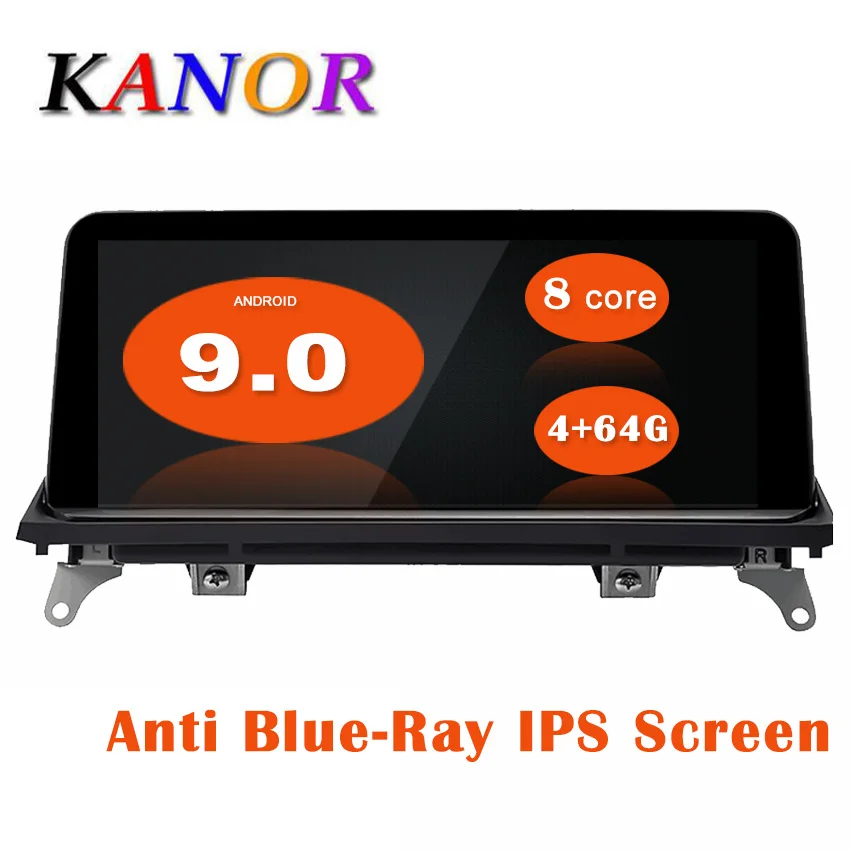 Excellent KANOR 10.25inch ID7 4G+64G Android 9.0 car multimedia player gps navigation for BMW X5 E70 X6 E71 with CIC CCC system 2007-2013 0 Excellent KANOR 10.25inch ID7 4G+64G Android 9.0 car multimedia player gps navigation for BMW X5 E70 X6 E71 with CIC CCC system 2007-2013 0