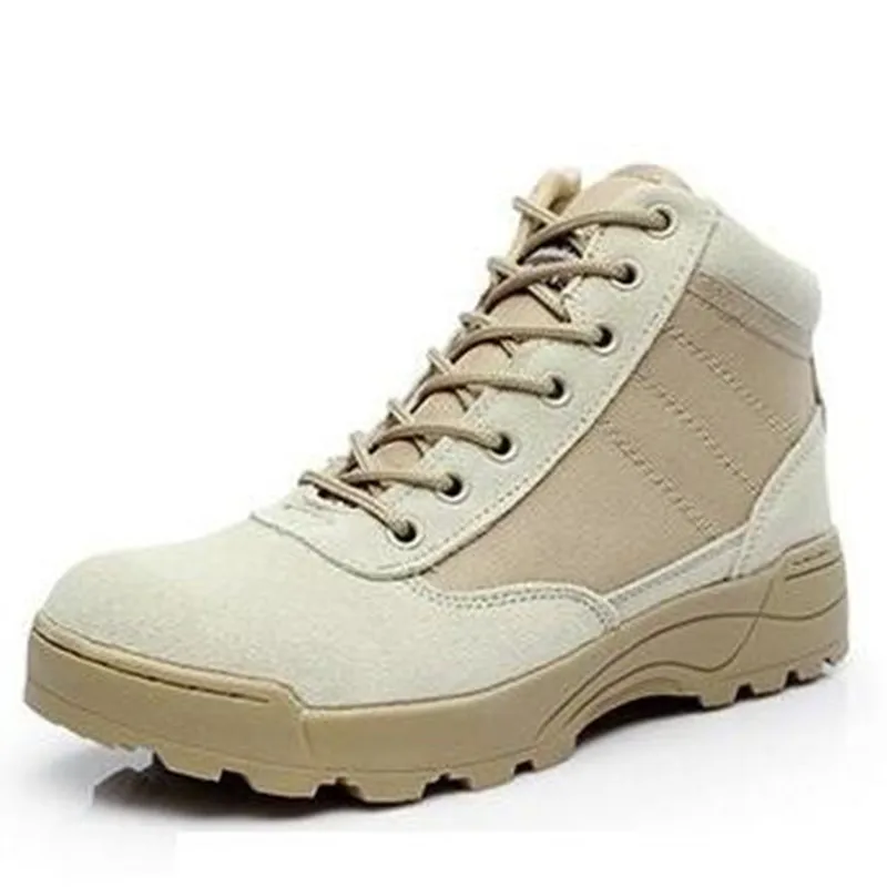 Tactical Boots Military Desert SWAT American Combat Boots Outdoor Shoes Breathable Wearable Boots EU size 39-45