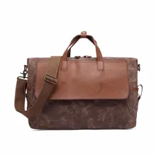 Cowhide Fashion Business Briefcase, Messenger Bag Male Design Travel Notebook Document Bag Tote Briefcase