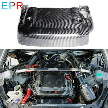 

For Nissan 350Z OEM Carbon Fiber Engine Cover Body Kit Car Styling Car Tuning Part For 350Z Engine Cover