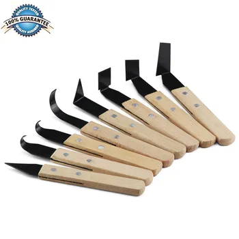 

8Pcs Pottery Tool Set Clay Ceramics Molding Tools Needle Cutter Loop Ribbon Kit