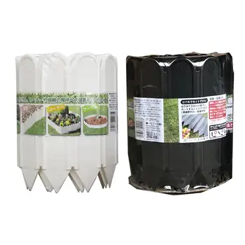 

9.8ft Garden Decorative Fence Edging Lawn Border Edging Patio Cobblestone Border Flower Bed Decorative Fence Plant Bordering