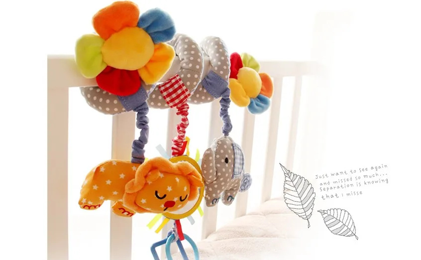 newborn infant toddler baby toys 0-12 months for children kids boys girls on bed bell electric cribs mobile musical box rattles