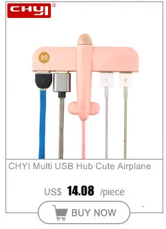 CHYI Multi USB C HUB Adapter For Macbook Pro High Speed 4 Port USB Hub 3.0 Type C OTG Hab Splitter For PC Computer Accessories