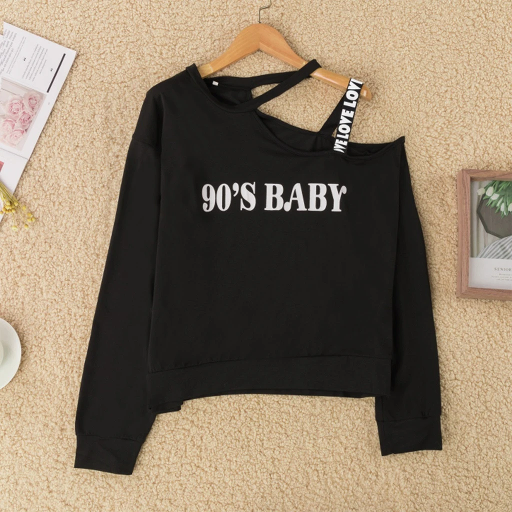 women's off the shoulder sweatshirts