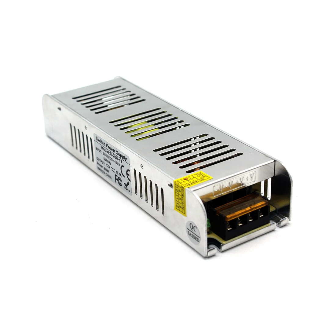 Универсальный 200W 16.7A 12V DC источник питания светодиодный светильник трансформаторы 220V AC DC12V SMPS для камеры видеонаблюдения СВЕТОДИОДНЫЙ монитор
