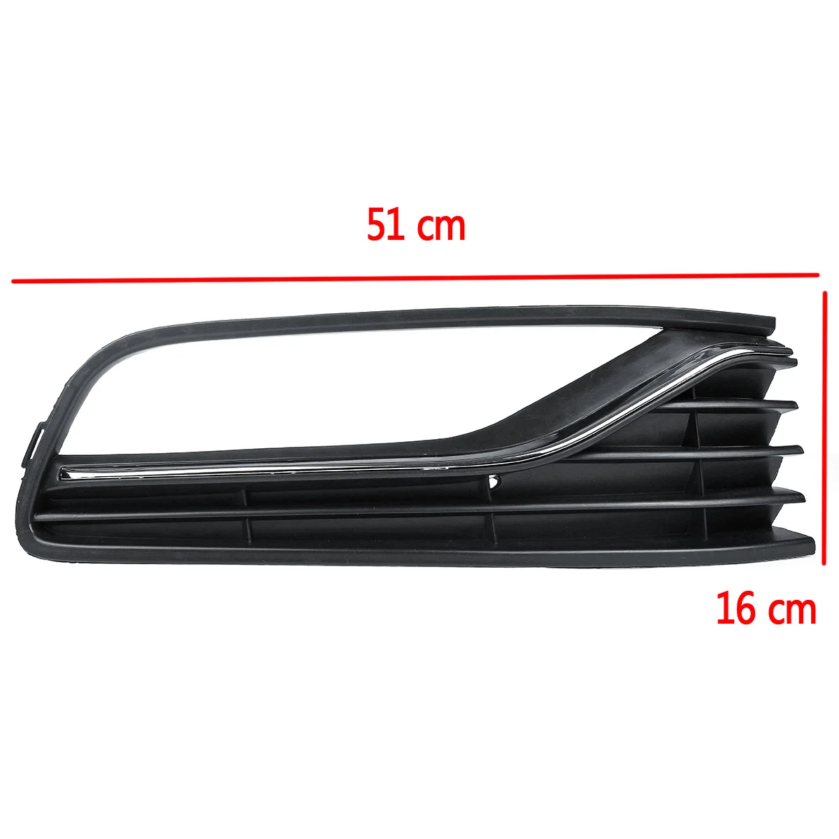 Color : Left Paraurti Frontale Laterale Griglia Leggera Grille Trim Senza Foro per VW per Polo 6R 6C 2014 2015 2016 2017 SHENGGLL Color : Left Paraurti Frontale Laterale Griglia Leggera Grille Trim Senza Foro per VW per Polo 6R 6C 2014 2015 2016 2017 SHENGGLL