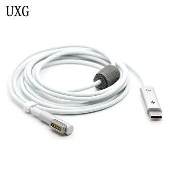 

Replacement 1.8m Magnetic USB-C Type MagSaf* L-tip Cable Cord For Apple Macbook Pro Air 30W 61W 87W Charger Power Adapter