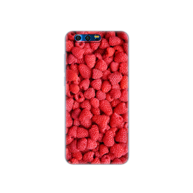 phone case for  honor 9 honor 9 lite soft tpu silicon back cover 360 full protective printing transparent coque