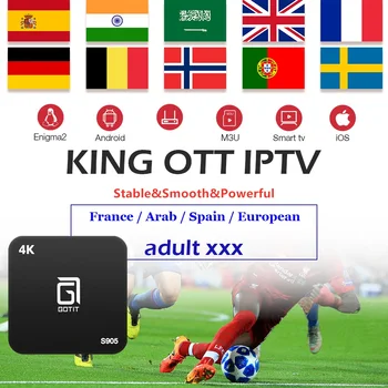 

Gotit S905 Android TV BOX French IPTV subscription IPTV France Spain Portgual Belgium Arabic iptv smart tv box M3u STB Enigma2